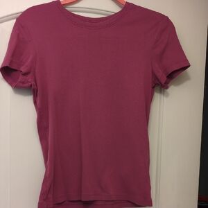 Eddie Bauer Women's Short Sleeve Tee in Berry